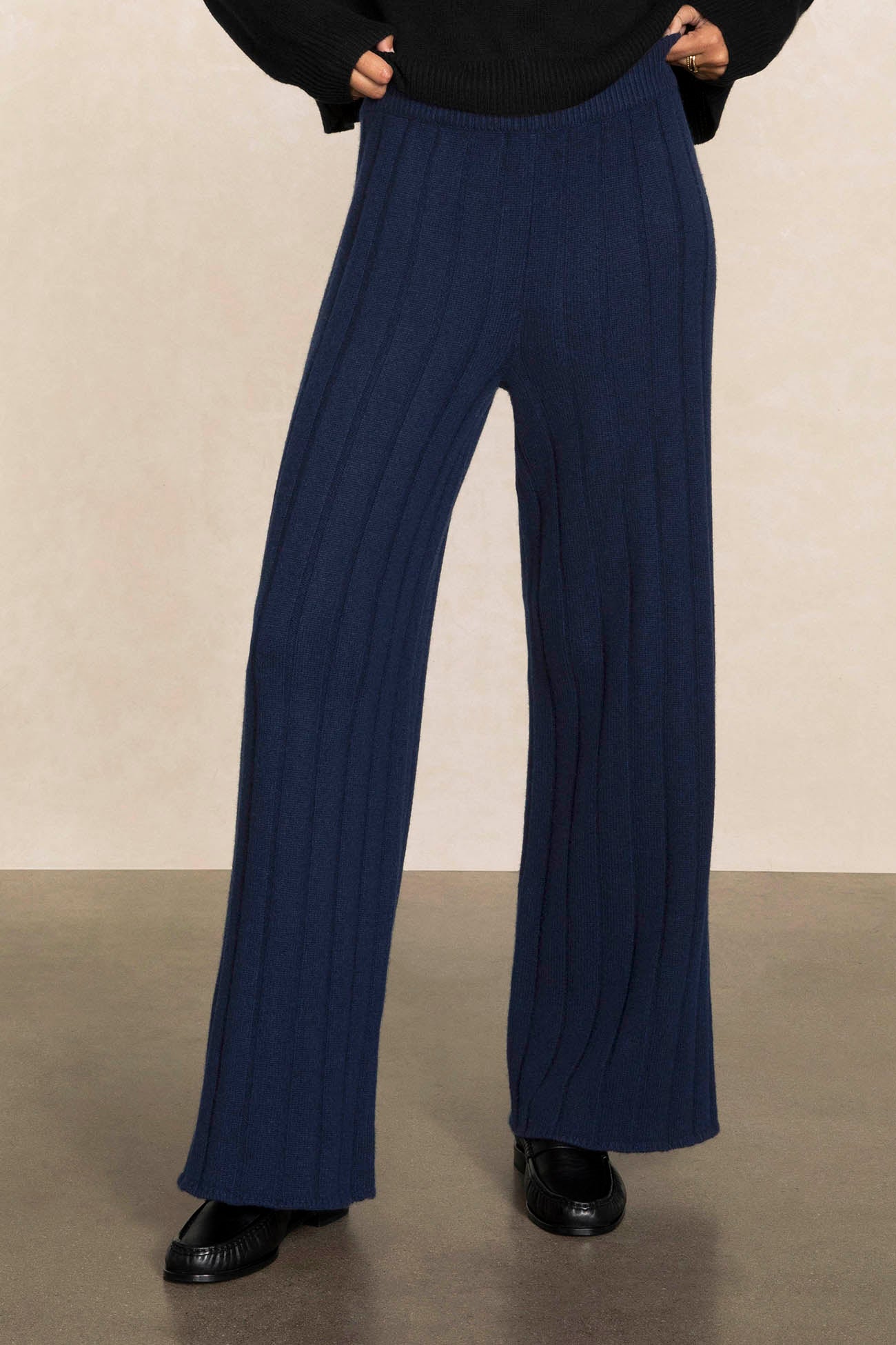 Set The Mood Ribbed Pant Set - Black | Fashion Nova, Matching Sets |  Fashion Nova
